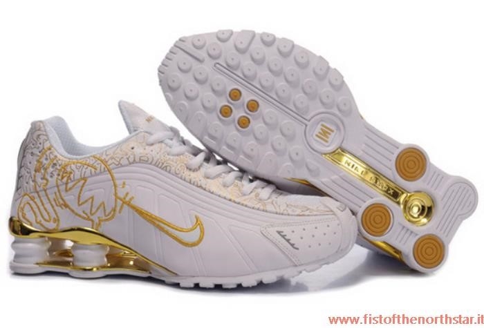 Nike Shox R4 Oro