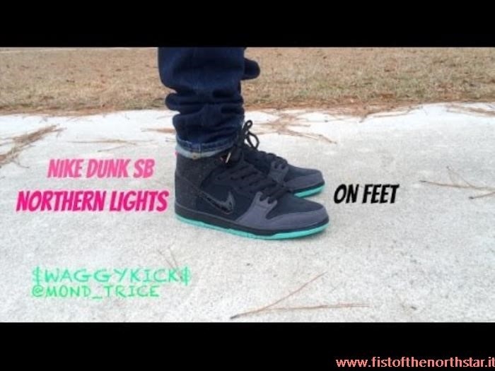 Nike Sb Dunk High Northern Lights