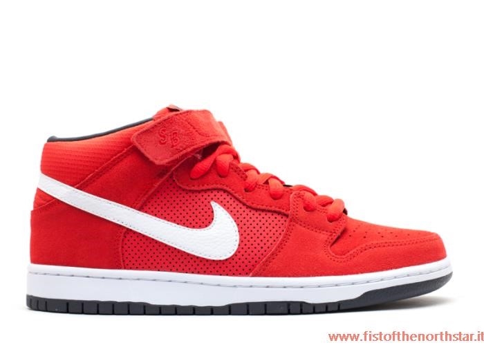 Nike Sb Dunk Mid Red