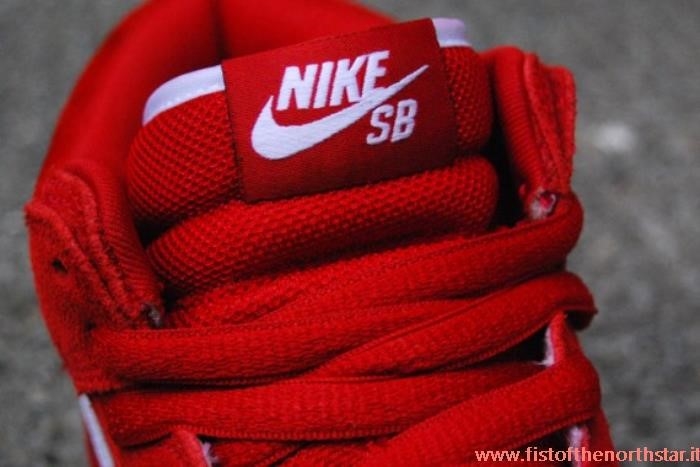 Nike Sb Dunk Mid Pro Red