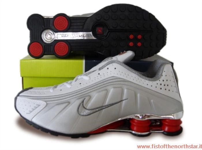 Nike Shox R4 Argento