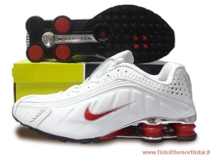 Nike Shox R4 Bianco
