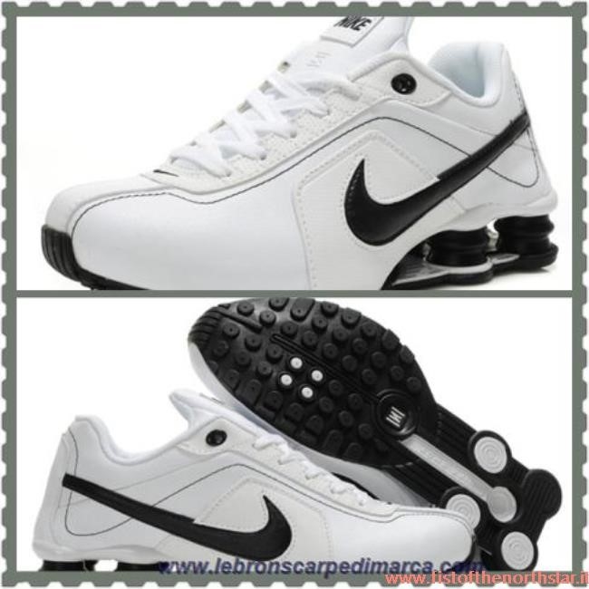 Nike Shox R4 Bianco Nero