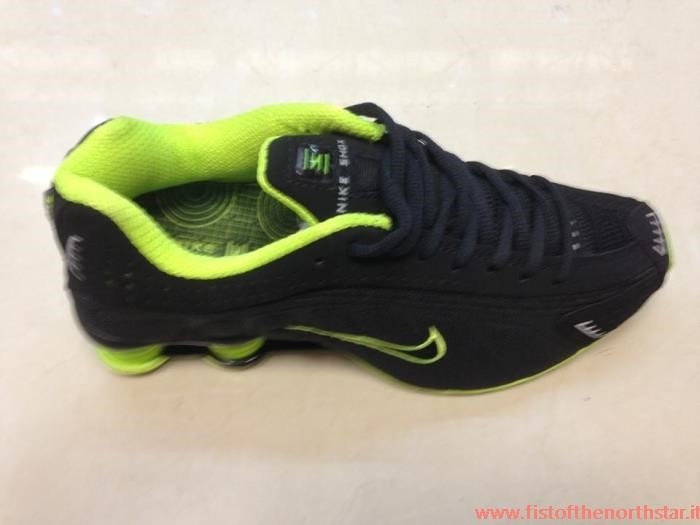 Nike Shox R4 Rosa E Verde