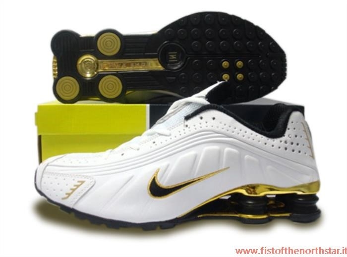 Nike Shox R5 Black Gold