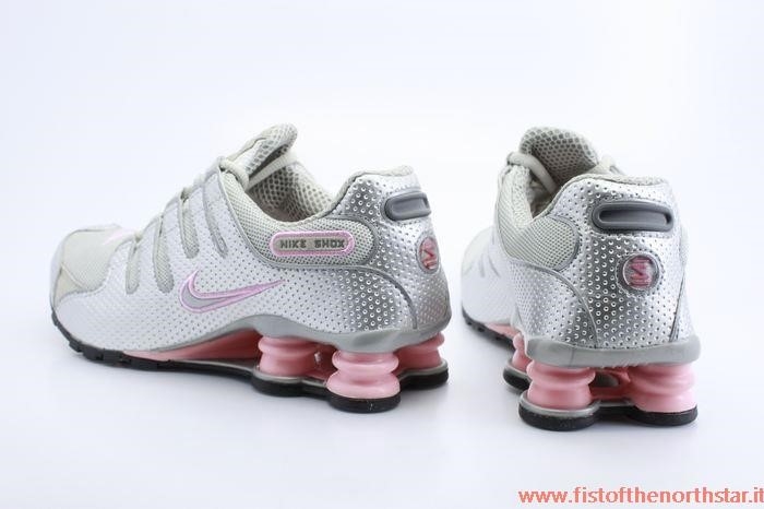 Nike Shox Bianche E Rosa