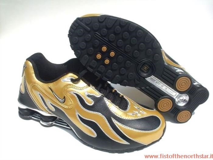 Nike Shox Gold
