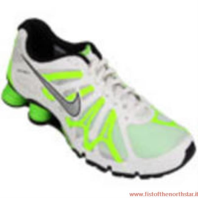 Nike Shox Rosa E Verde Limao